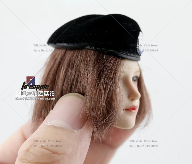 In Magazzino 1/6 Bilancia Accessorio Femminile/Maschio Berretto di Velluto Brimless Morbido Cappello Militare Standard Per 12 pollici Action Figure Soldato
