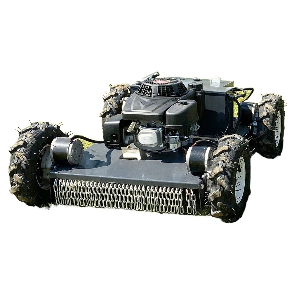 

Sit on Lawn Mower Robotic Lawn Mower for Agriculture 4-drive Wheel Type