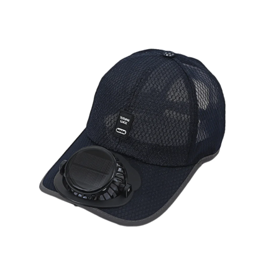 

Sun Protection Solar Powered Fan Hat Strong Wind Lightweight Breathable Mesh Sun Hat Unisex Portable Cooling Fishing Hats Beach