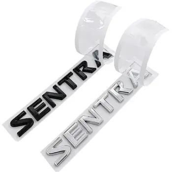 ABS材質汽車車身後備箱字母貼紙,適用於日產SENTRA,標誌汽車貼紙,外觀裝飾配件 10 最佳銷售 日產軒逸標誌 - №2