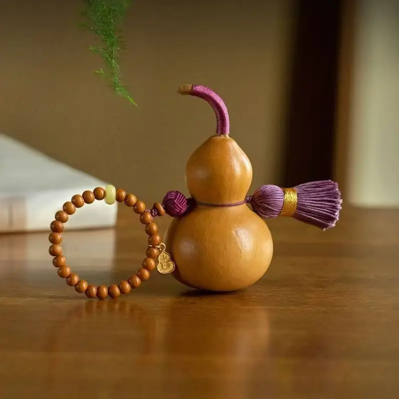 Natural Hand Twist Wenwan Gourd Play Portable Handlebar Creative Bag Pendant Gift Crafts