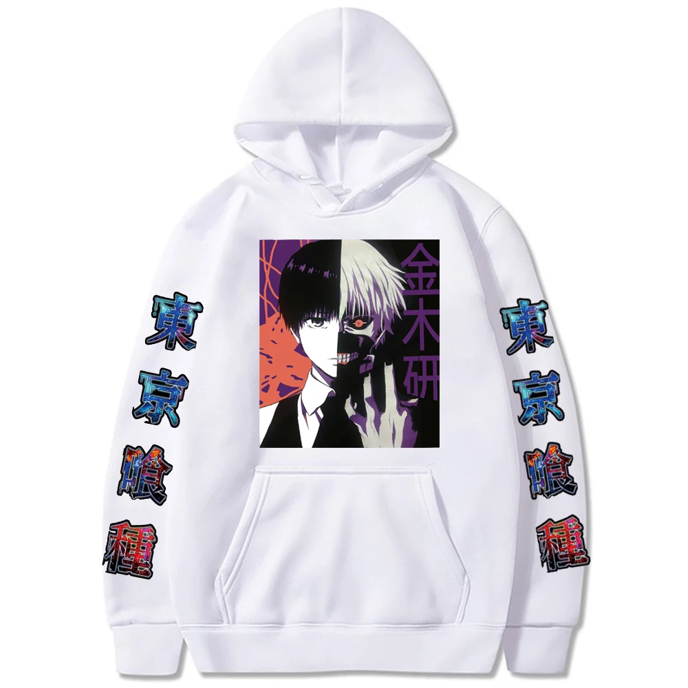 Tokyo Ghoul Anime Hoodie Harajuku Hip Hop Pullover Tops Sweatshirt