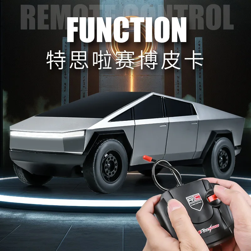 Cyber pickup remote control car children's large electric simulation remote control car toy