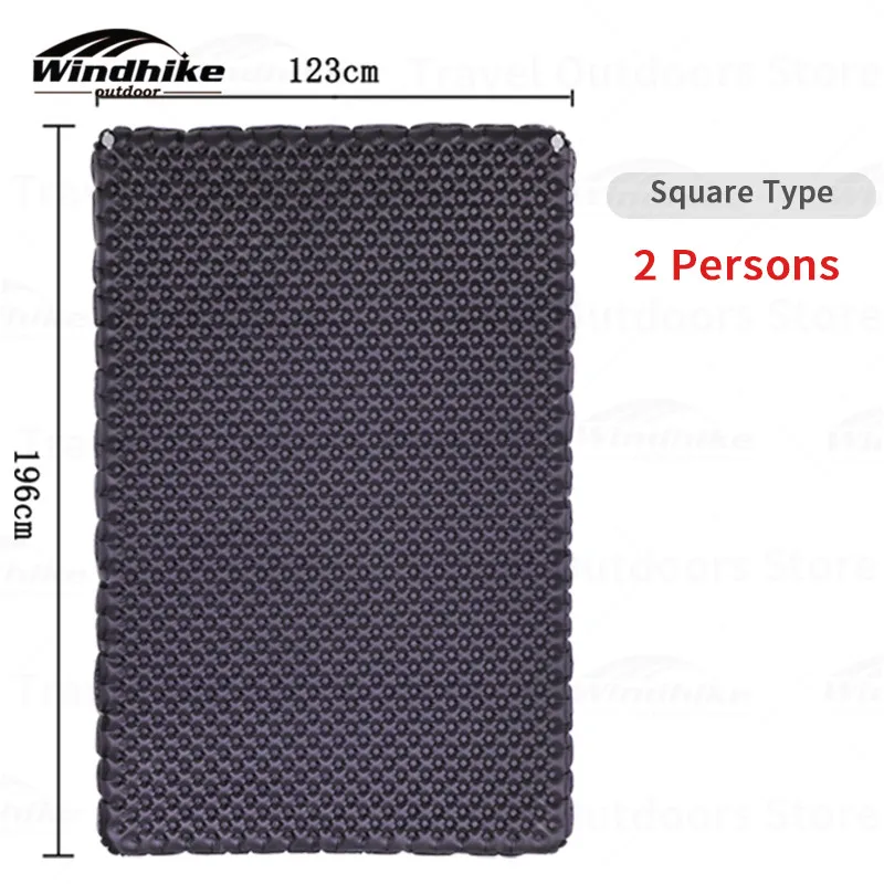 Windhike R3.5 TPU Inflatable Camping Mat Warm Outdoor Hiking Portable Moisture-Proof Tent Sleeping Pad Air Mat Tourism Naturehik