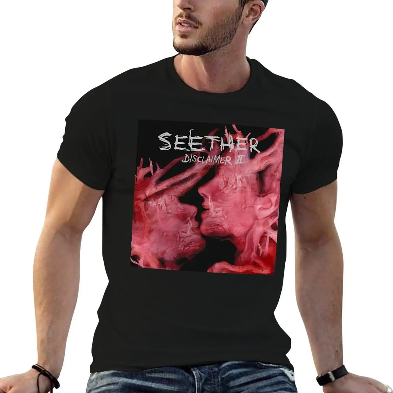

Seether Disclaimer Ii T-Shirt t shirts with prints t shirts for man slim fit T-Shirt