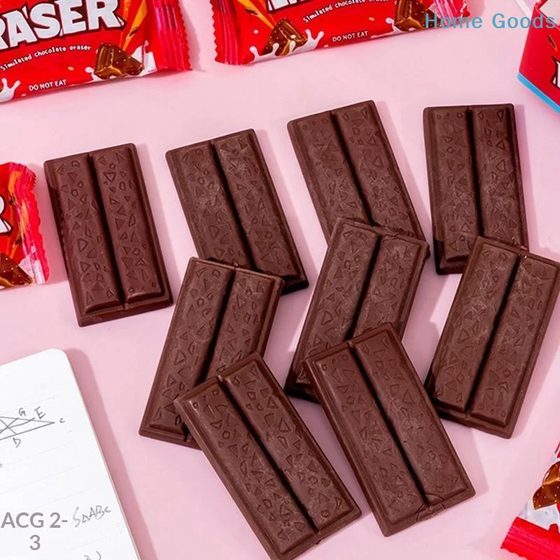 preferredCartoon Chocolate Style Eraser Student Writing Drawing Pencil Rubber Classroom Study Art School Suppliesproduct