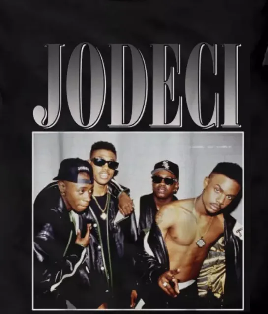 NEW Jodeci Band Short Sleeve Black All Size Gift Shirt