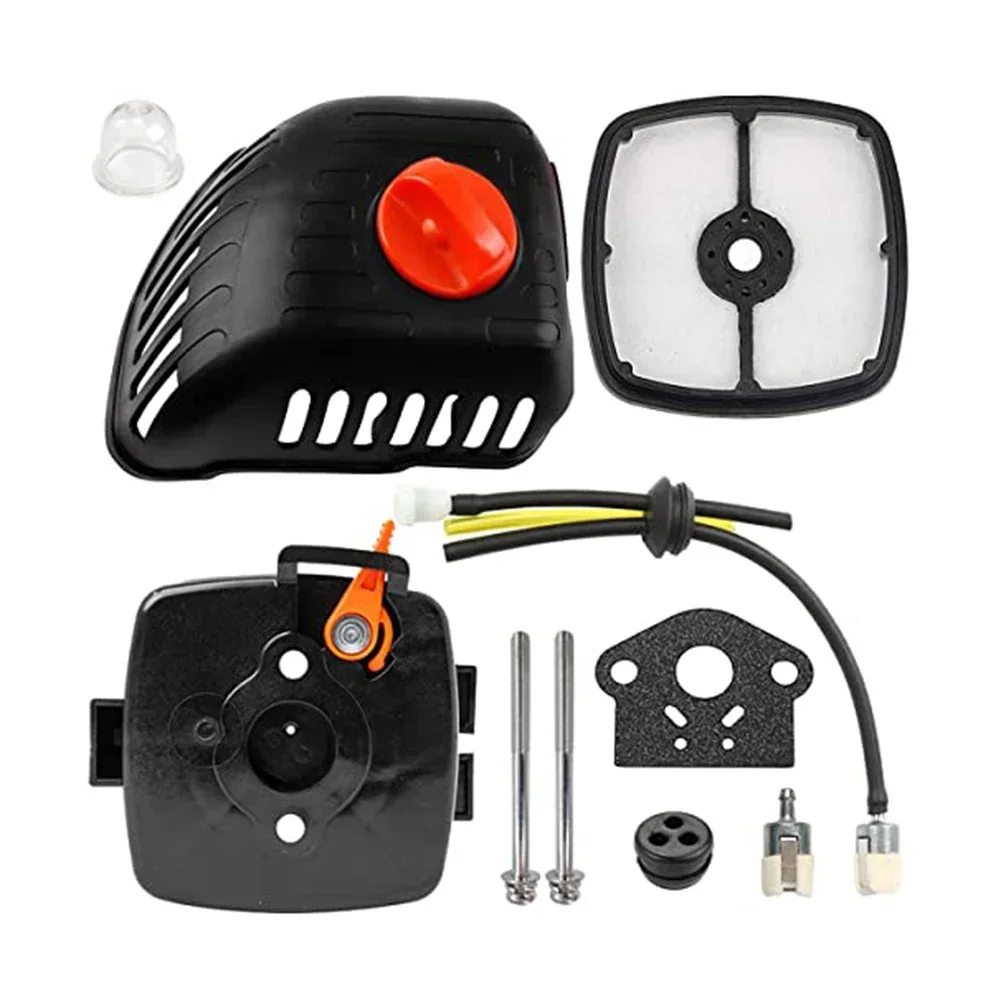 

For Blower For Brush Cutter Fuel System Maintenance Air Filter Cover Kit Garden Tool Repair Comprehensive Replacement Components