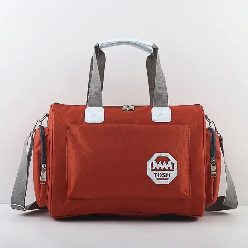 

Large-Capacity Waterproof Travel Bag Portable Sturdy Female Fitness Luggage Male Foldable Sports Crossbody Bag for Active Living
