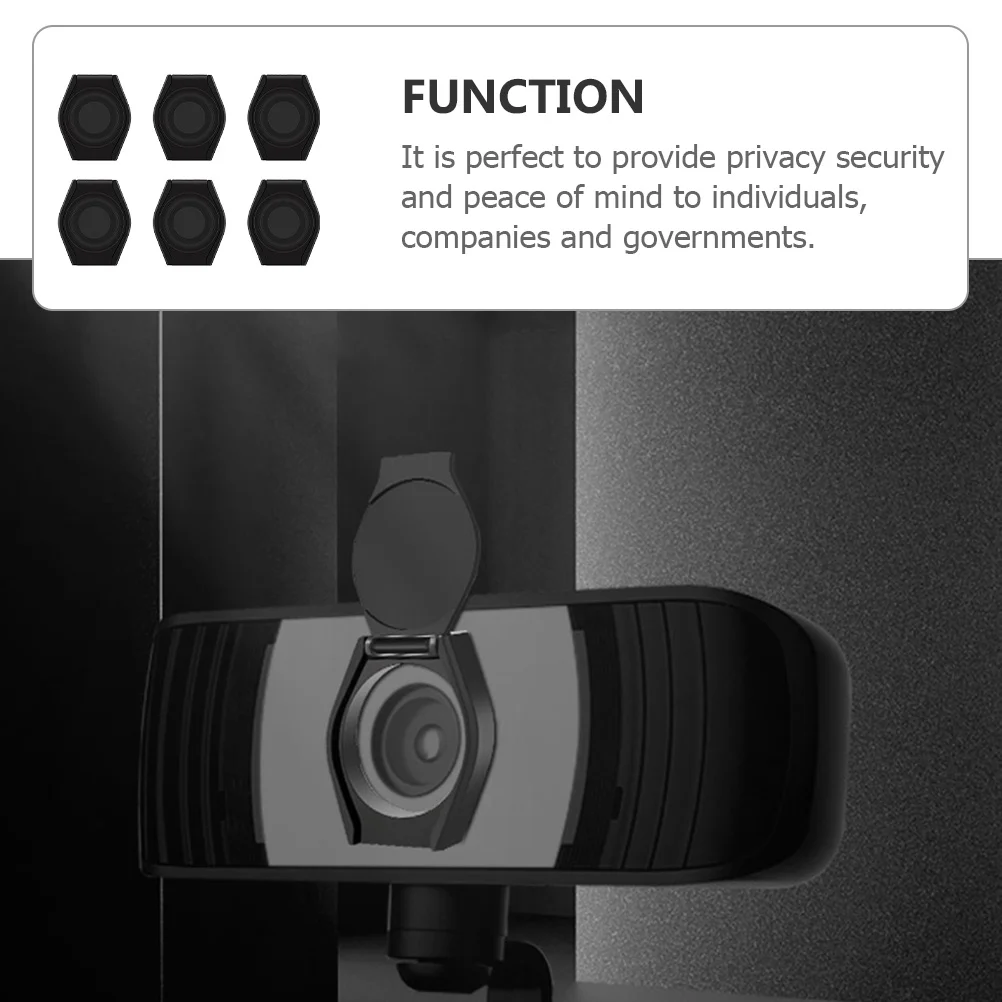 

6Pcs Webcam Privacy Cover Flipping Protective Lens Covers Anti-Peeping Privacy Protector for Laptop Computer Camera Safety Tool