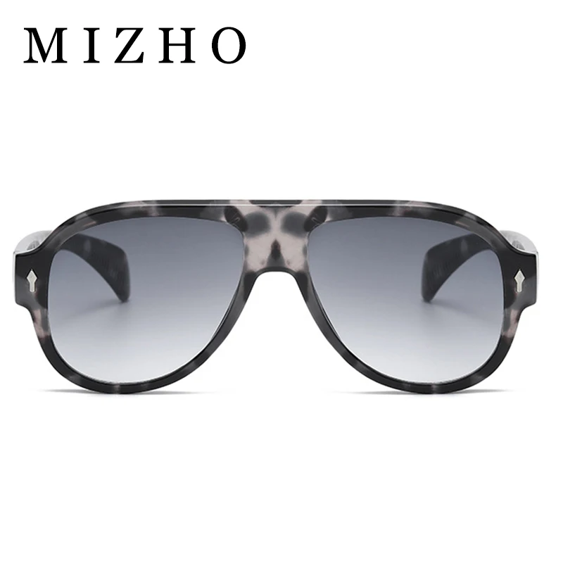 

MIZHO Original Brand Design PC Frames Pilot Gradient Sunglasses Women High Quality UV400 Real Color Men Korea Eyewear Mujer