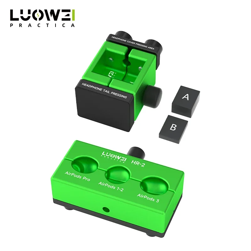 LUOWEI LW-HR multi-fungsi perbaikan perlengkapan mendukung masker tekanan Headset ekor tekanan penjepit menghapus baterai