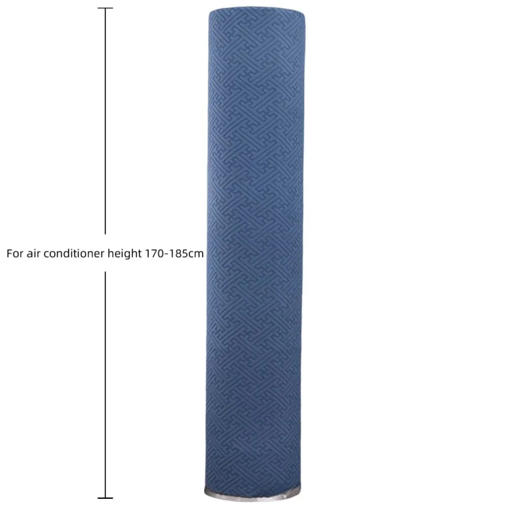 High Elasticity Standing Air Conditioner Cover Dustproof Cylindrical Dust Cover Large Size All-Inclusive Protective Cover view 6