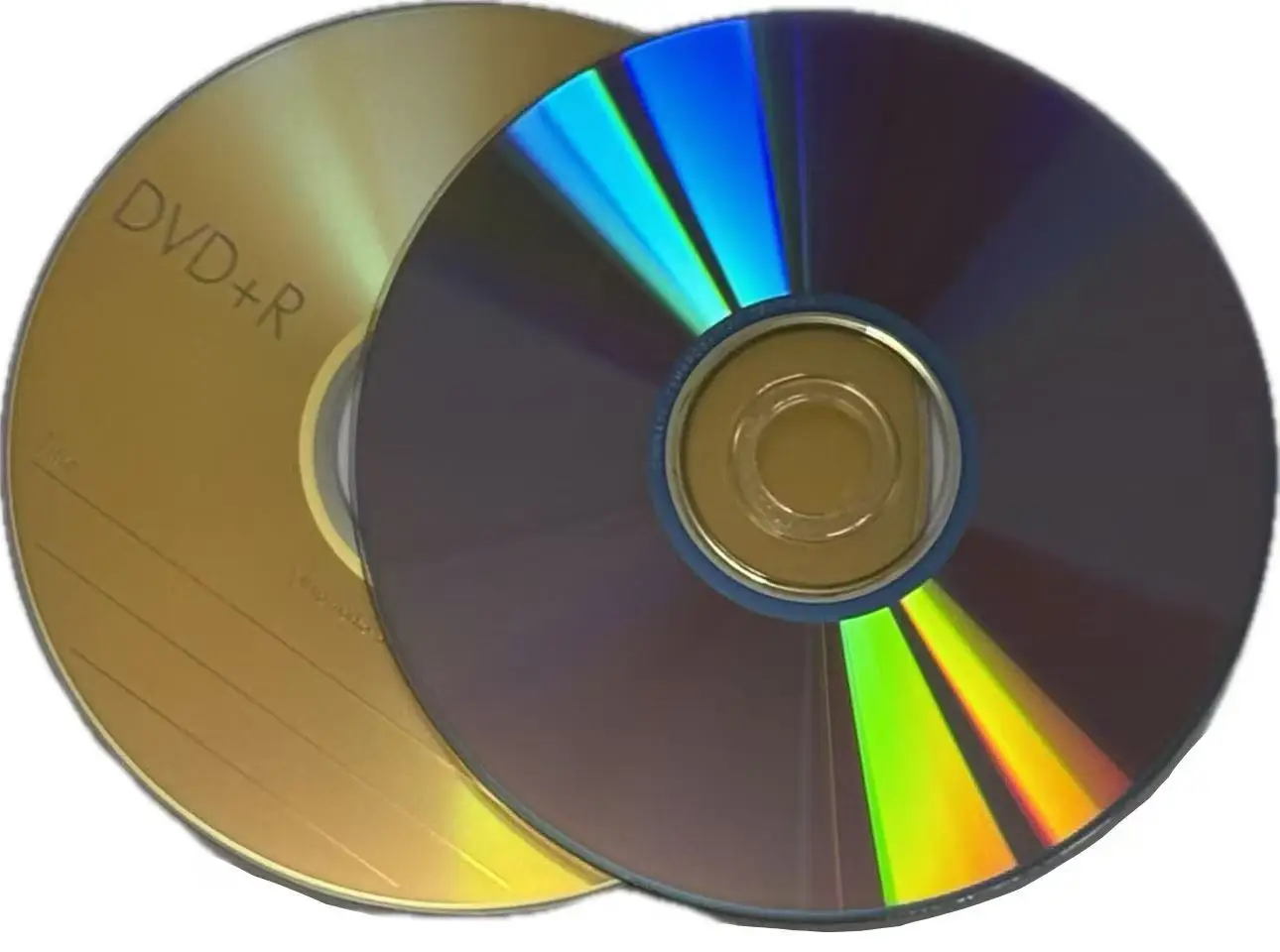 

Wholesale 5 Discs Authentic HBrand 8x 4.7 GB Blank Gold Printed DVD+R