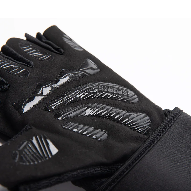 Half Finger Cycling Gloves Non Slip Shock Absorbing Breathable Wrist Support for Summer Outdoor Sports Fitness Men Women