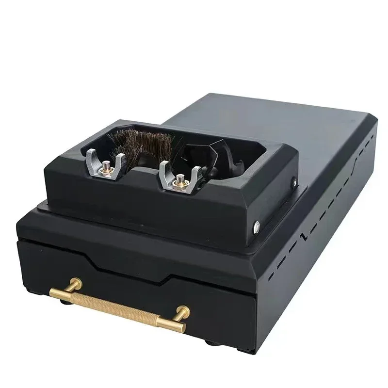 منظف فلتر القهوة الإلكتروني عالي الجودة، نوع درج جديد، ماكينة القهوة الكهربائية، مقبض وعاء المسحوق، منظف المطحون