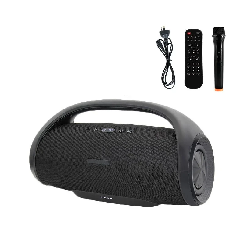 

Free Sample Portable Boombox Wireless Outdoor 4 Inch Super Bass Party Box Waterproof OEM Mobile Boombox 2 Woofer Speaker