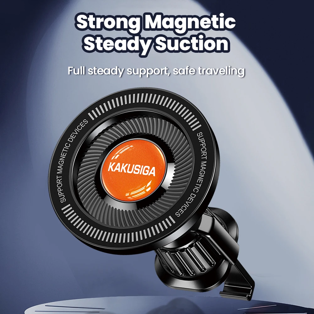 360° Rotation Magnetic Multi-angle Adjustable Air Vent Car Phone Stand for IPhone 14 13 Pro Max Samsung Magnetic Phone Stand