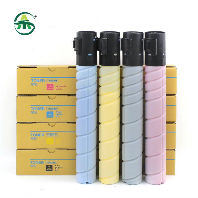 

TN223 TN224 Copier Toner Cartridge Compatible for Konica Minolta Bizhub C226 256 266 7222 7226 TN Copier Cartridges Powder 1PC