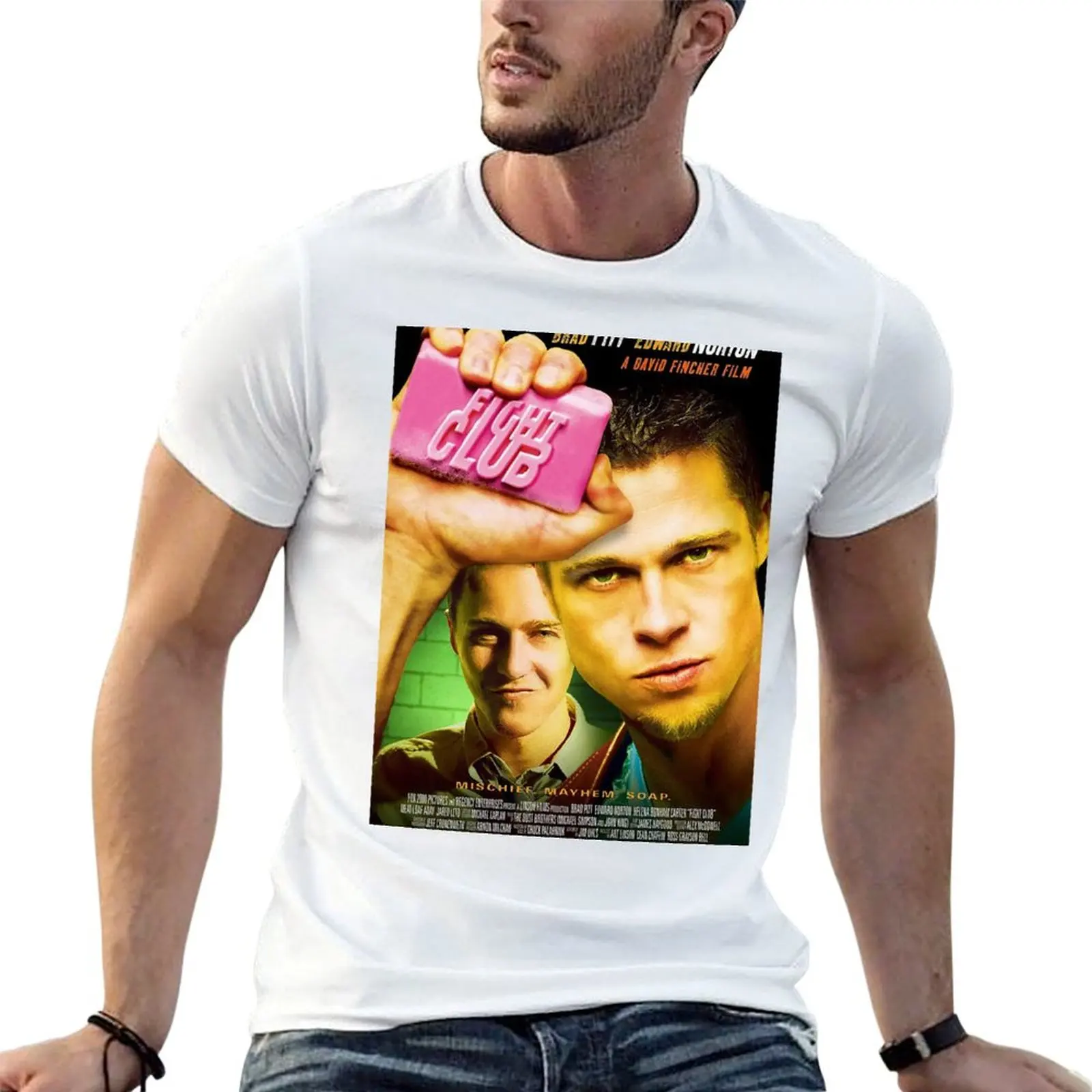 تي شيرت ستار كوتون تي مان 1999 برسومات 100% لقمصان النادي