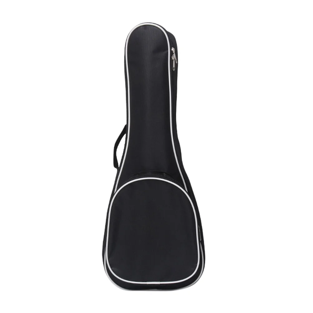 

Tote Bag Ukulele Waterproof Portable Musical Instrument Storage Pouch Container Carrying Case Black Thickened Travel