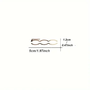 8 最佳銷售 菲亞特500貼紙 - №4