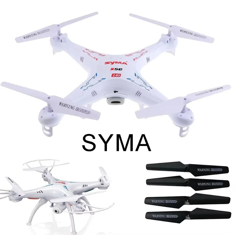 SYMA X5C Propellers Blades For X5 X5S X5SC X5SW RC Drone Quadcopter Spare Parts White Black Color 4Pcs/Lot