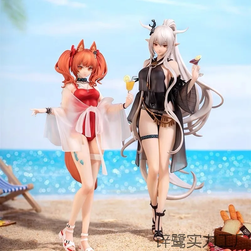 

Ark of Tomorrow & Angelina, Summer Swimwear Two Dimensional Limited Edition Anime Figure Muse