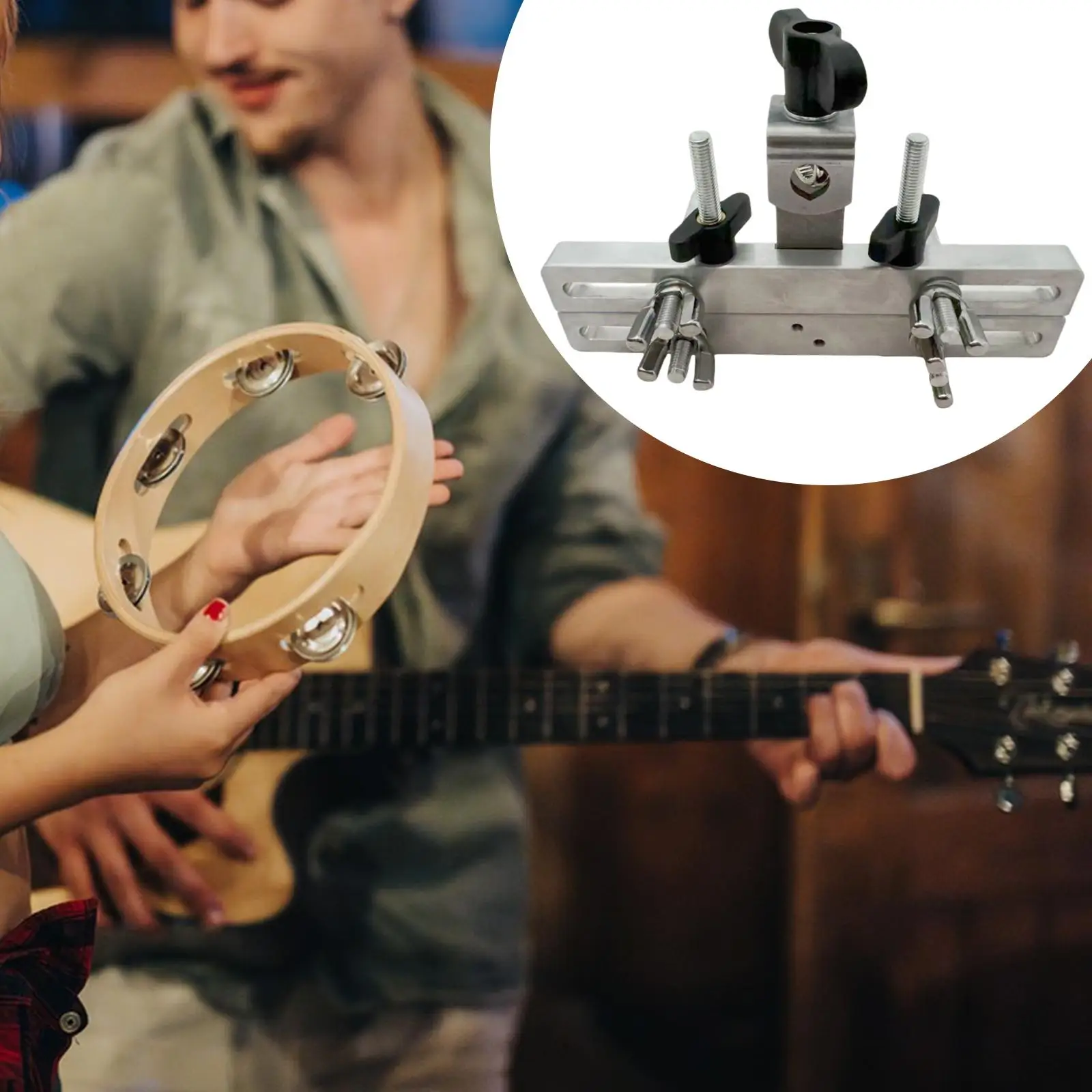 

Профессиональная стойка для ударных инструментов, держатель для барабанов, подставка для бубна с рамочным барабаном и домашних музыкантов