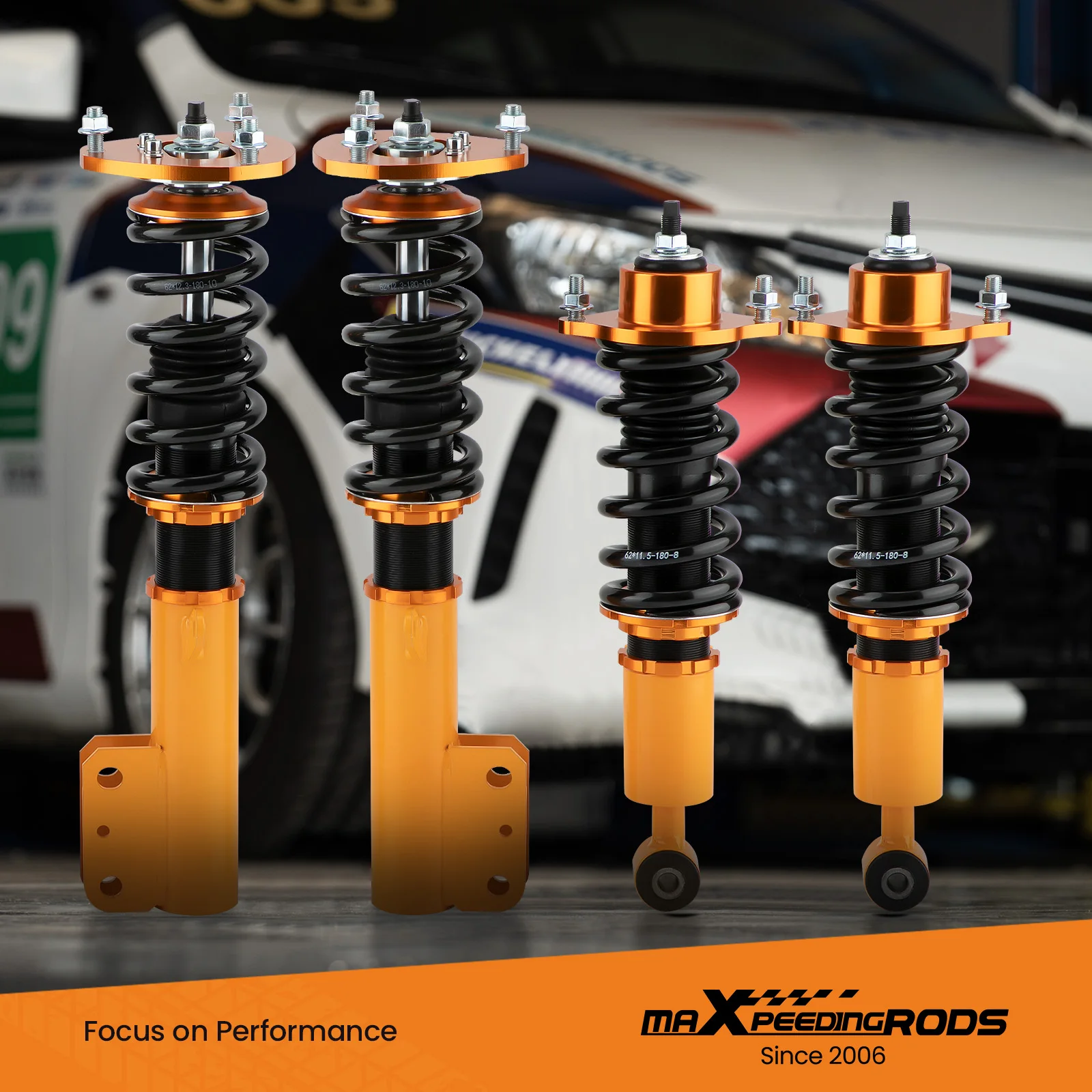 

24-уровневые демпфирующие койловеры, подвесные стойки для Jeep Compass (MK) 4WD (без внедорожной упаковки) 2008-2017 гг.