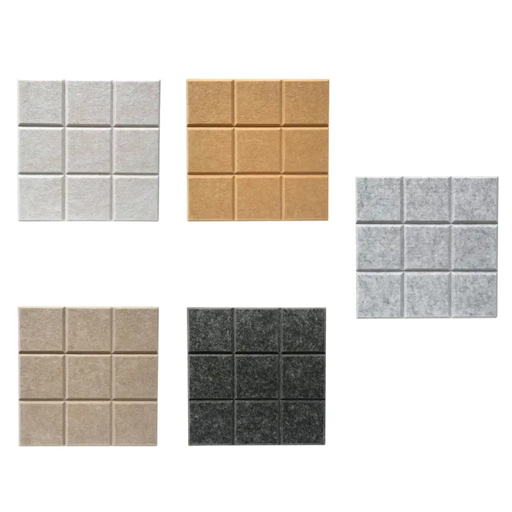 Self-Adhesive Cork Board Tiles Bulletin Board 12