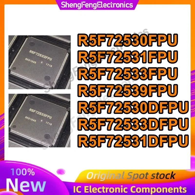 R5F72530FPU R5F72530DFPU R5F72531FPU R5F72531DFPU R5F72533FPU R5F72533DFPU R5F72539FPU QFP-176 Microcontroller chip