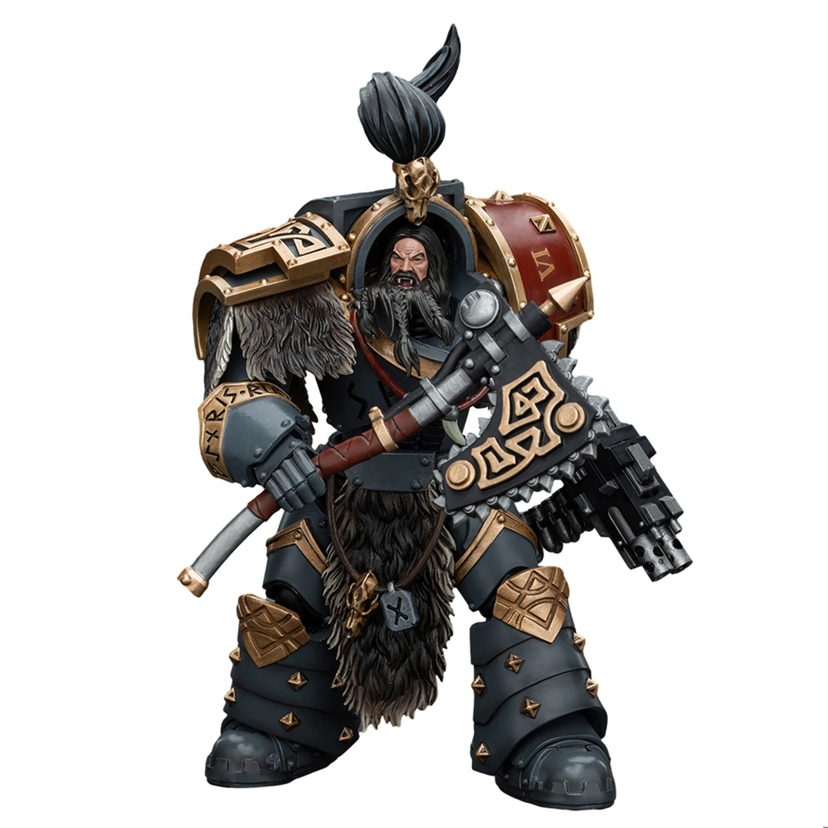 

HiPlay JoyToy Warhammer The Horus Heresy 1:18 Space Wolves Varagyr Wolf Guard Squad Varagyr Action Figures