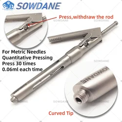 Dental INTRALIGAMENTAL SYRINGE PEN STYLE ASPIRATING DENTAL INSTRUMENTS 1.8ML