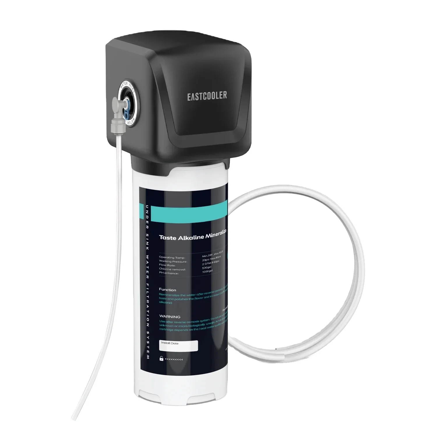 

High Capacity Under Sink Quick Change Water Purifier Filter System for Household