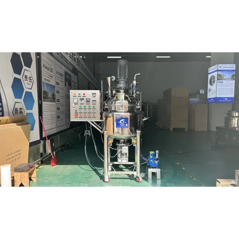 Agitator Mixer Shampoo/Liquid Soap/Detergent Stainless Steel Mixing and Heating Tank