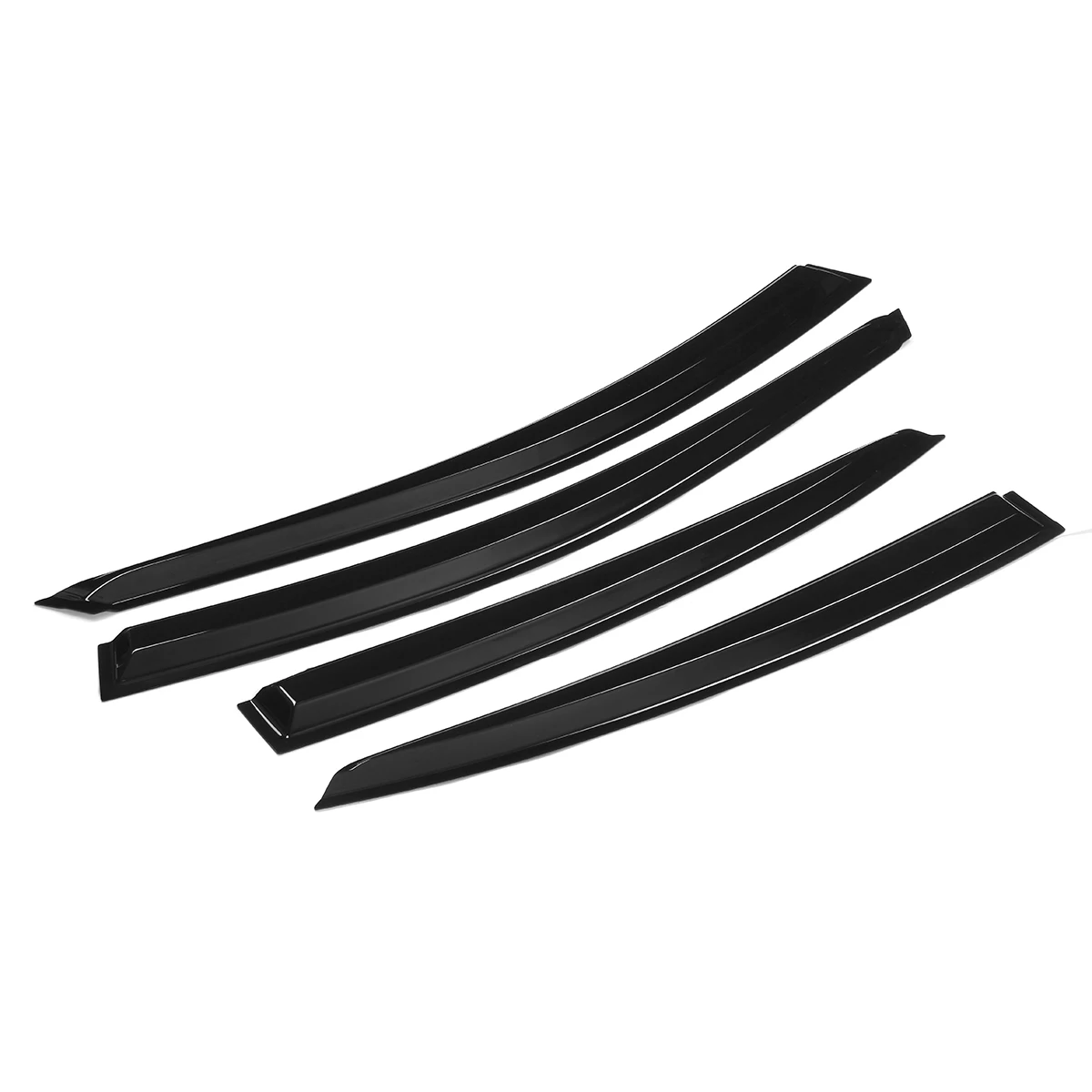 4PCS Car Window Wind Deflectors Tinted Side Window Visors Sun Rain Guard Vent Deflectors For Holden For Cruze Sedan 2009-2016