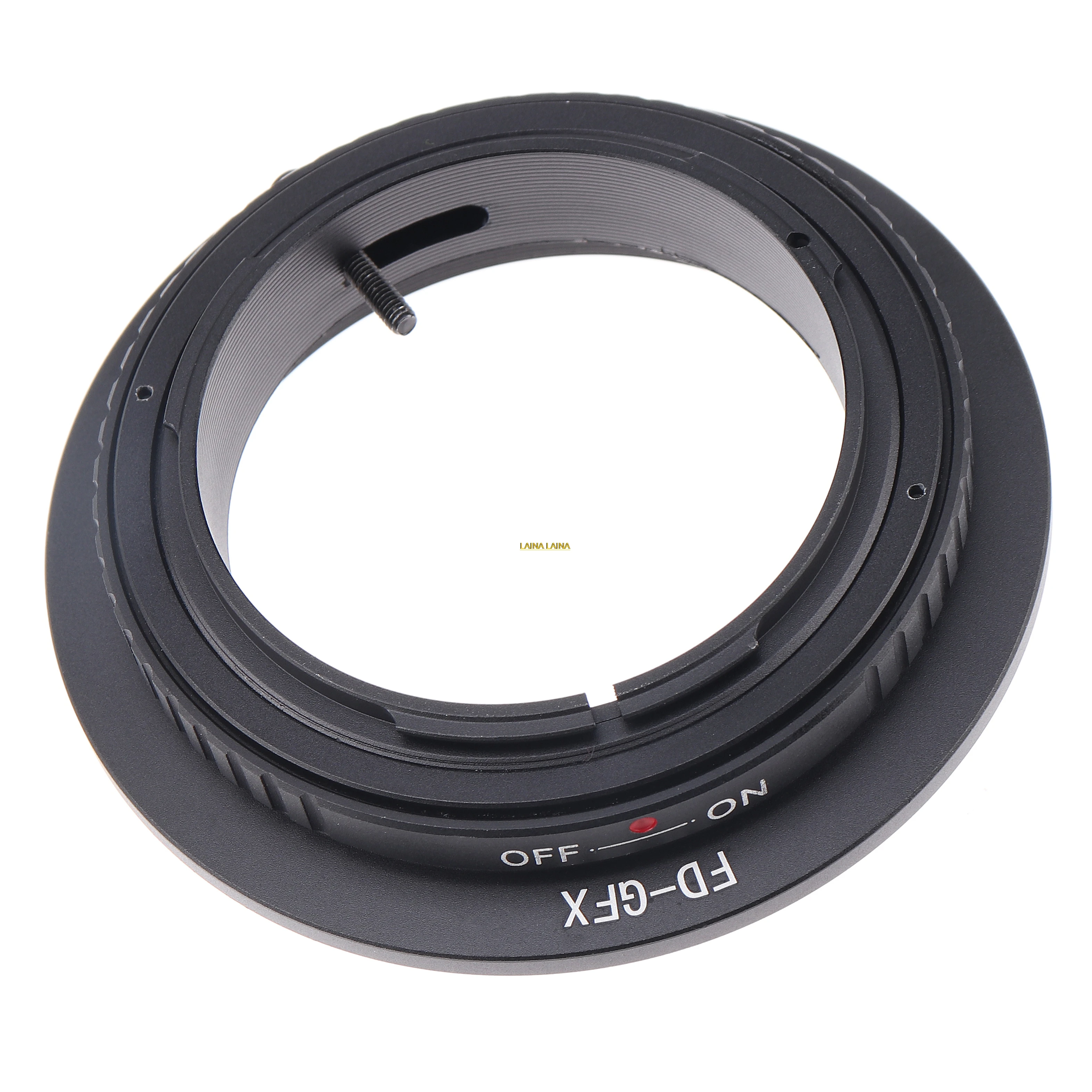 Anillo adaptador de lente FOTGA para lentes con montura Canon FD a cámaras Fujifilm Fuji GFX GFX50S R 100 con montura G