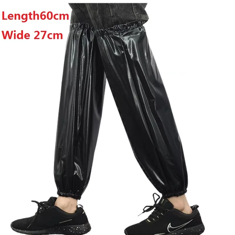 Porca impermeabile in PVC antipioggia, manica per gamba, motociclista