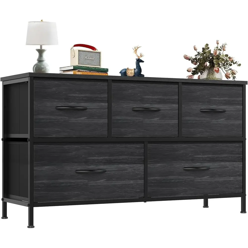

Drer or Bedroom with 5 Ders, Wide Chest o Ders, abric Bedroom Drer with Der Organizer, Storage Organizer Unit with abric Bins or