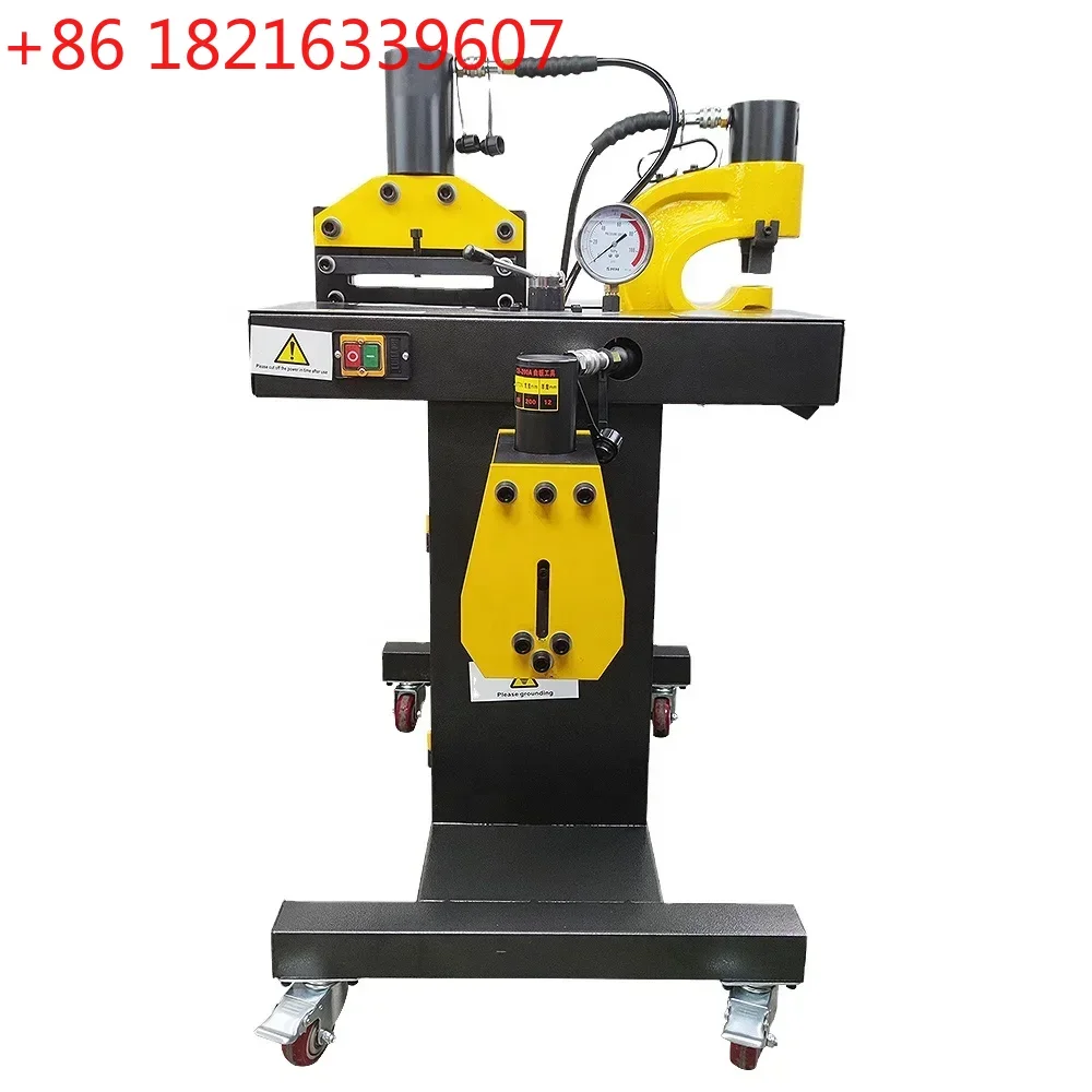 YAO DHY-200 Three in One Hydraulic Busbar Cutting Punching Bending Machine