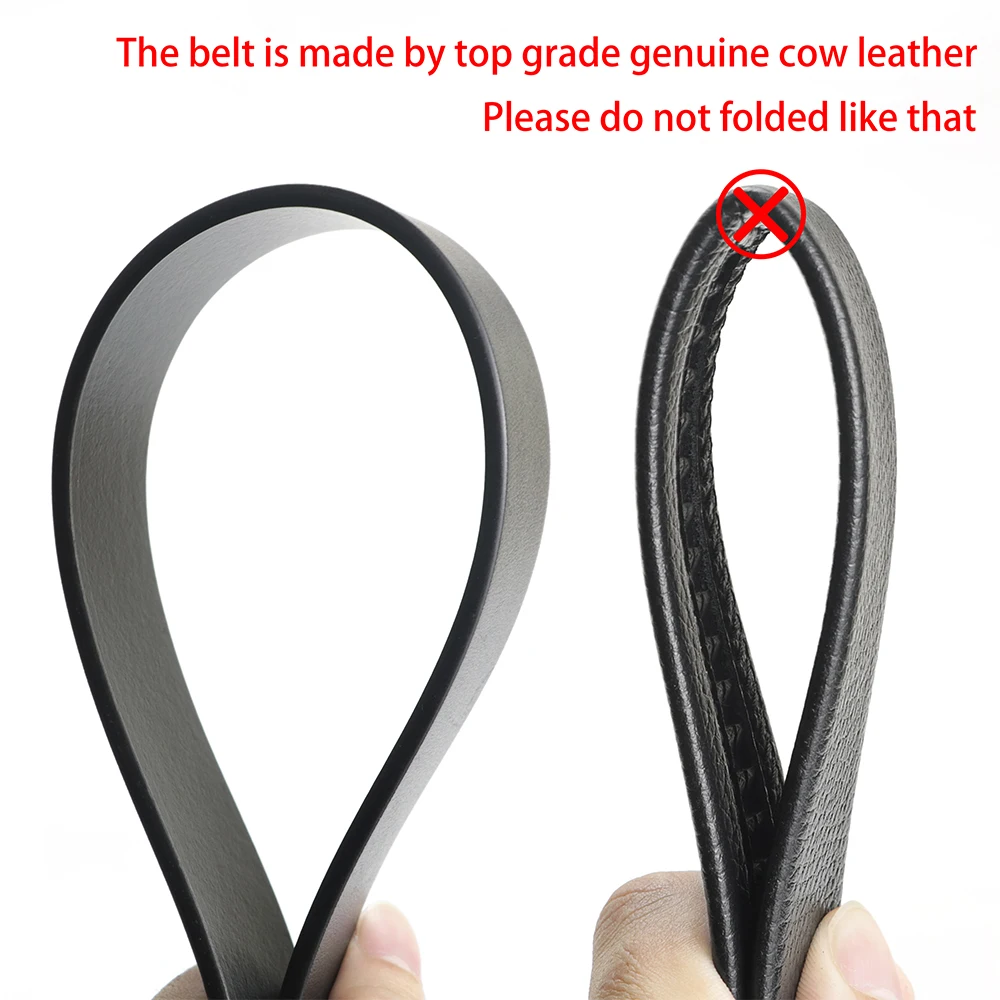 Royal Bagger Men's Genuine Leather Ratchet Belt for Dress & Casual Wear, Trim-to-Fit Design, Elegant Gift Box 01