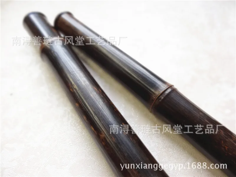 Purple Bamboo Pulling Incense Tube Bamboo Pulling Mouth with Incense Insert Dual-purpose Incense Tube Agarwood Storage Tube