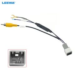 Leewa auto 8-poliger Rückfahr kamera ausgang Video adapter Verkabelung kabel für Honda Brv (14-18) Auto kamera Video ausgang # ca5412