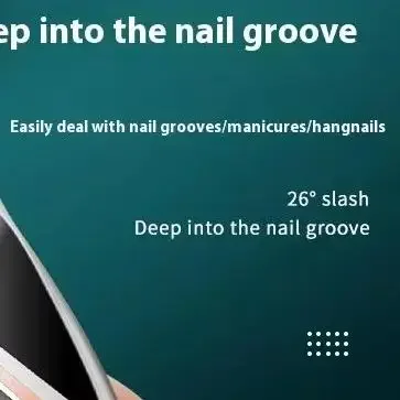 Cortador de unhas profissional grosso com corpo de aço inoxidável para cuidados com as unhas e remoção de unhas encravadas