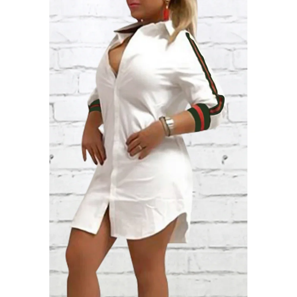 Women T-Shirt Dress Blouse Top Tunics Chiffon Cardigan Long Sleeve Loose Beach Wear Cover Up Swimwear Women Dress Shirt