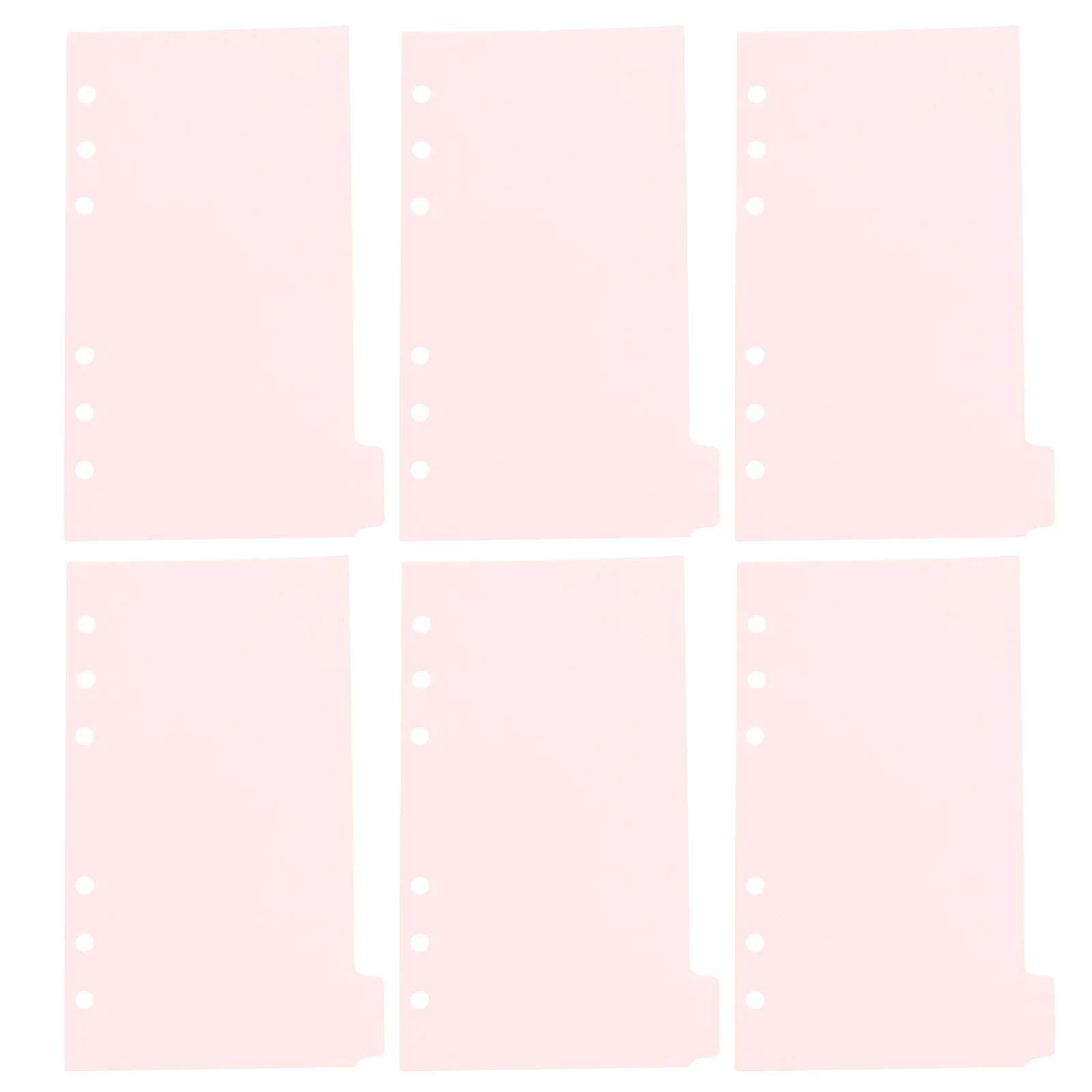 

Index For Binders A6 Size Plastic Tabs Detachable Notebook Supplies Tabbed Divider Pages Binder Dividers Notebook Index