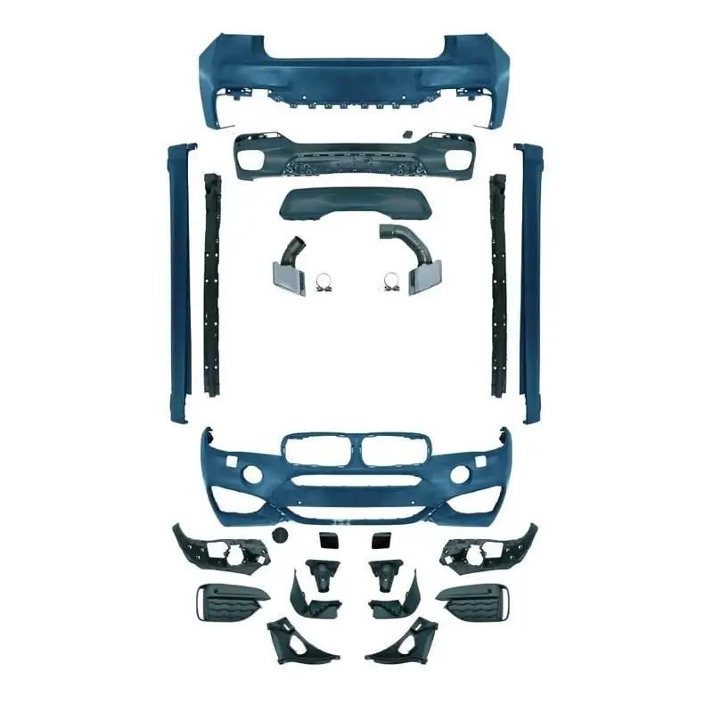 

Factory Direct Sale Body Kits for F16 2014-2018 Upgrade to M Tech 2014-2018 Front and Rear Bumper Assy