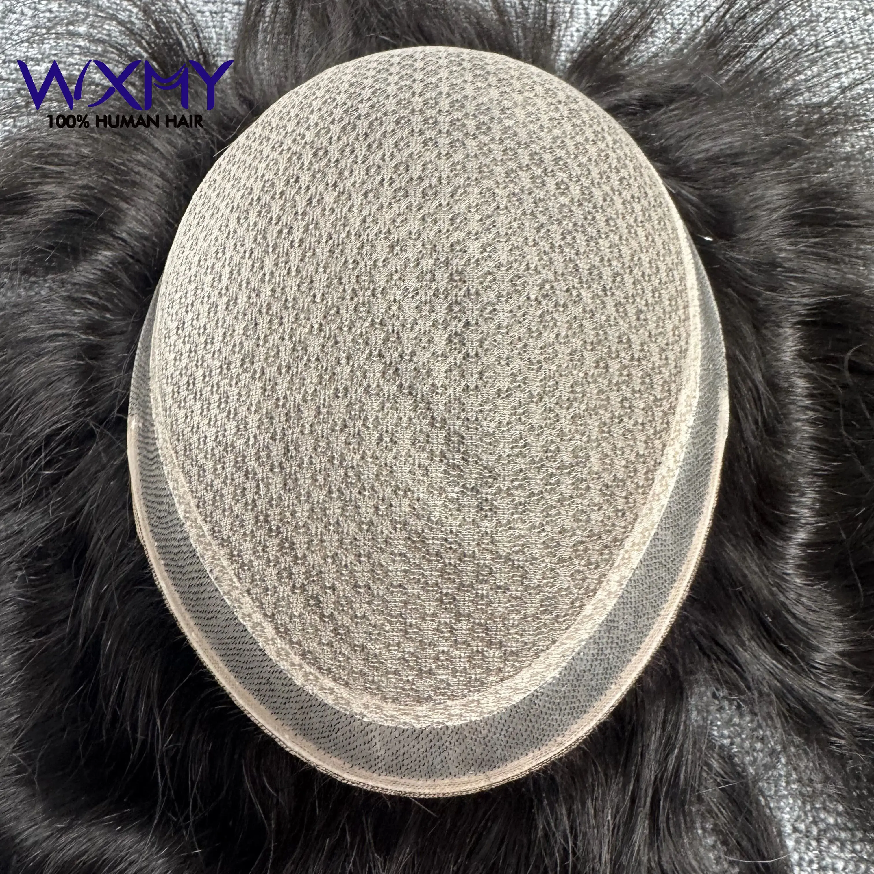 Man Toupee for Man Wig Silk Base Three-layer Lace 100% Human Hair Male Hair Prosthesis  Man Hair Systems Natural Men's Wig Lace