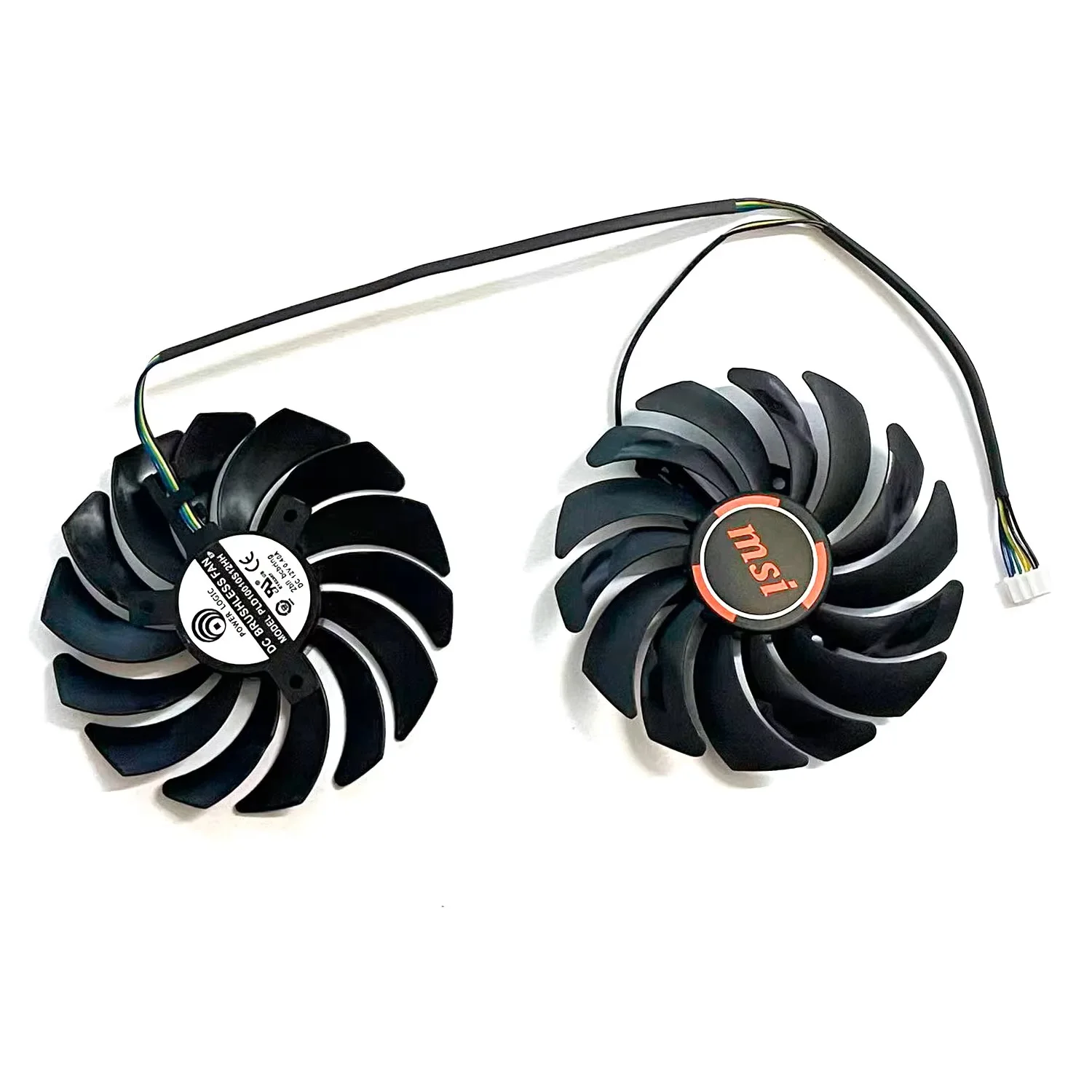 95MM 4PIN PLD10010S12HH suitable for MSI Radeon R9 390X 390 380 R7 370 8GB GAMING OC graphics card